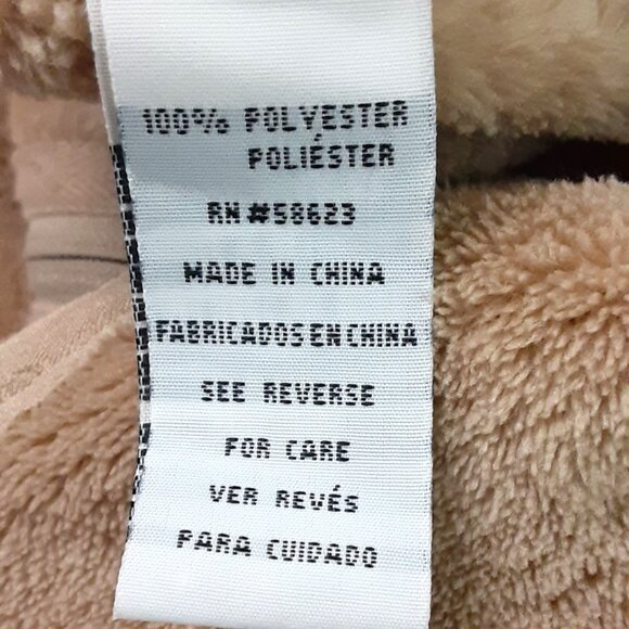 Effeci Crea Zioni Woman's Vest Size MEDIUM, Zip Closure, Pockets, brown - Picture 5 of 7